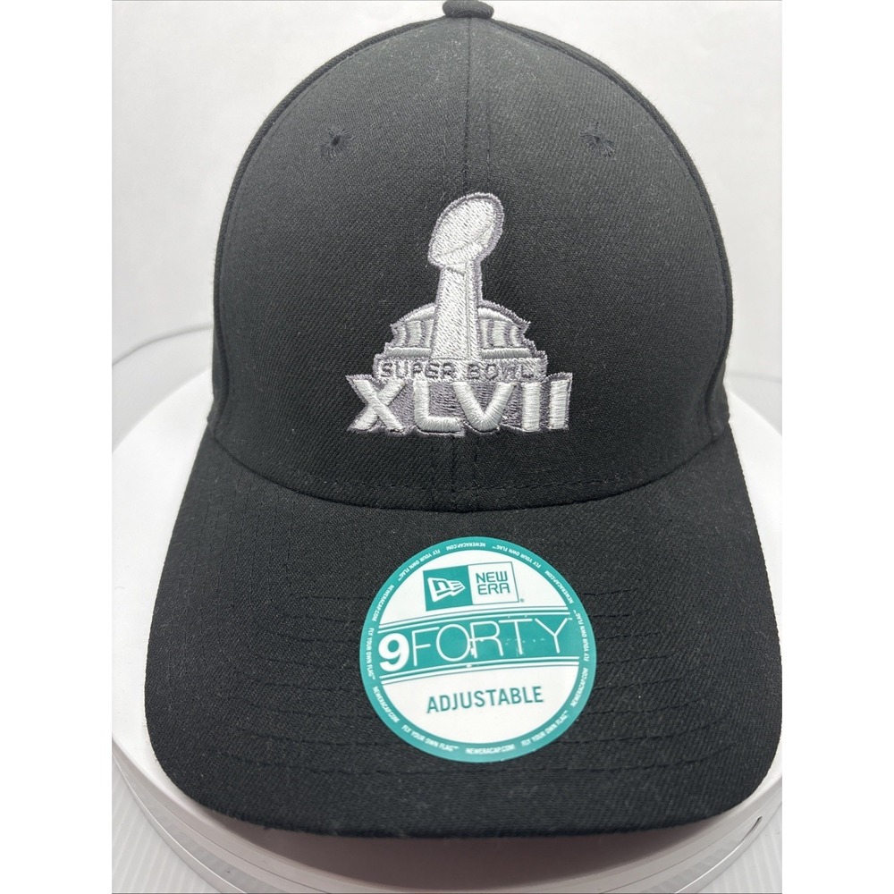 New Orleans Super Bowl XLVII Black Hat Cap New Era‎ Unisex Adults NFL